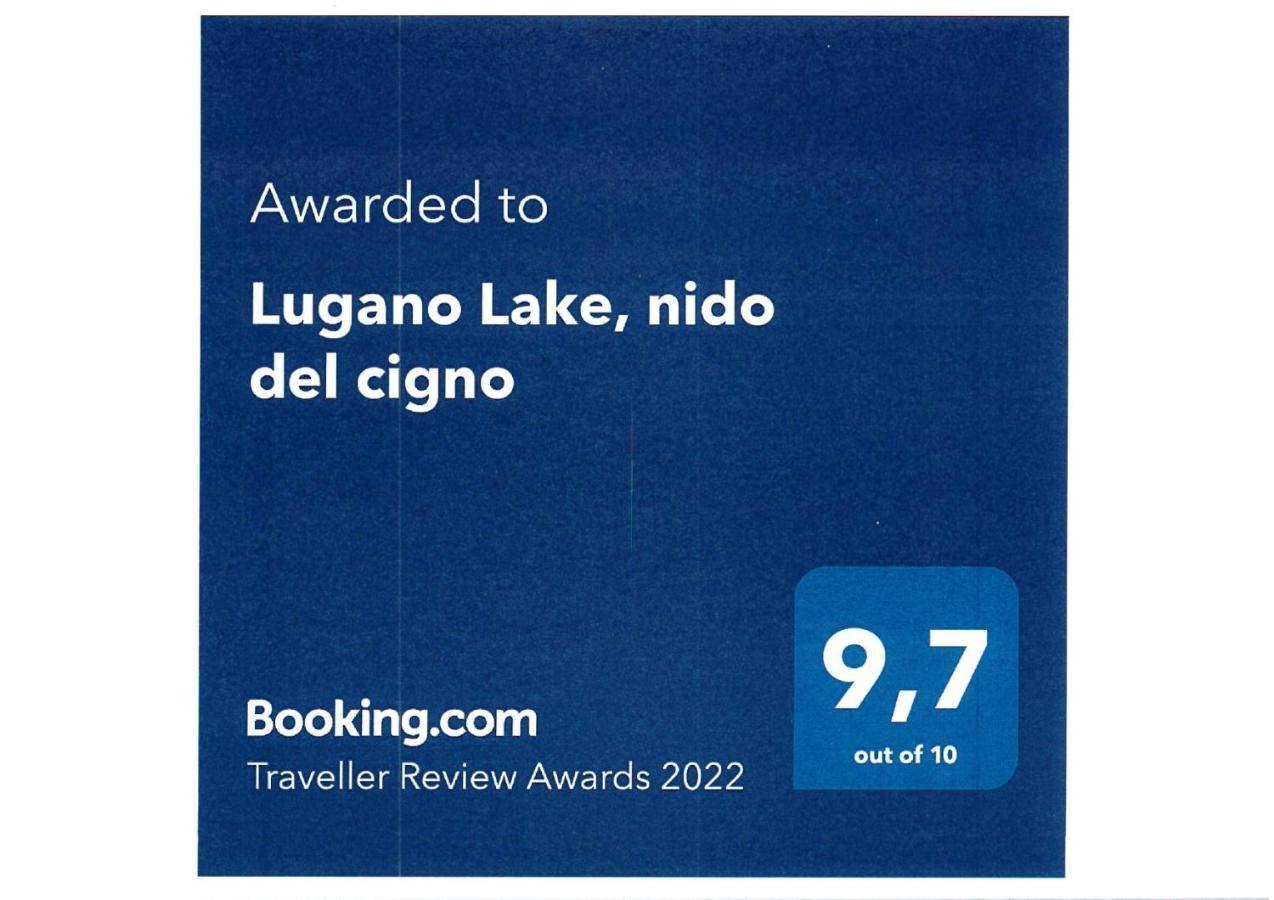 Lugano Lake, Nido Del Cigno Oria  外观 照片